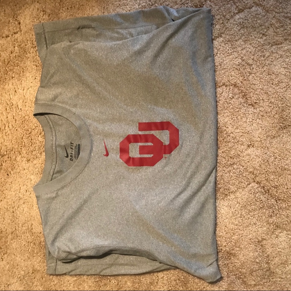Oklahoma University Nike Dri-Fit Tee